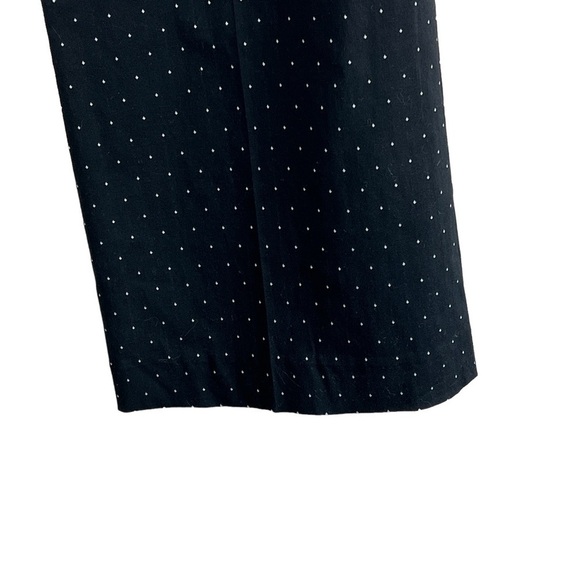 BCBGMaxazria Black with polka dot and pin stripe trousers size 10 - Picture 5 of 7